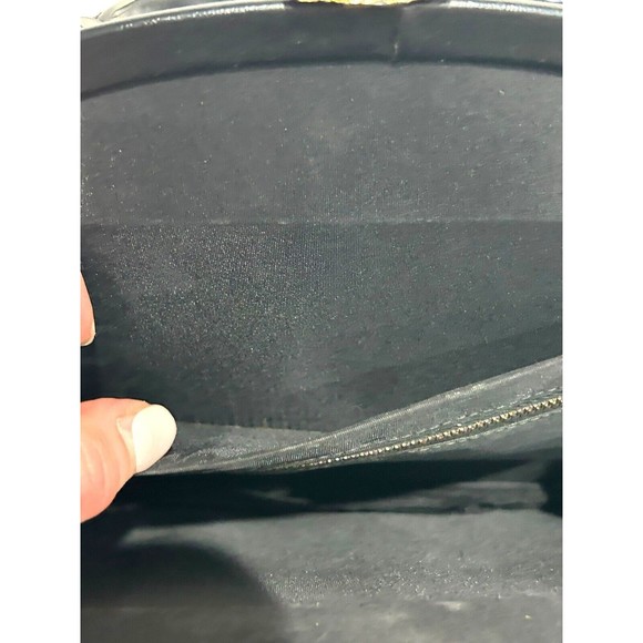 Vtg Floral Tapestry Bag Frame Clamshell Purse L&M Bags by Spotlite c. 1950 - Picture 6 of 10